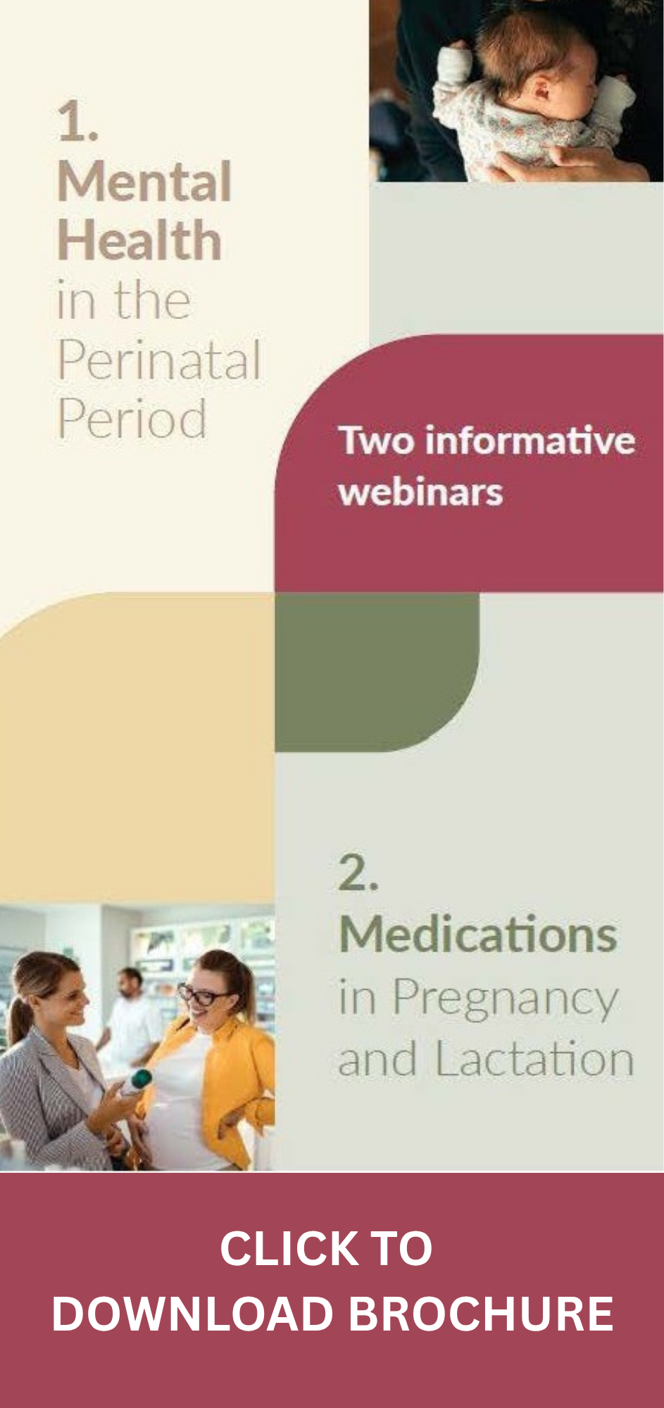 Mental Health in the Perinatal Period Brochure